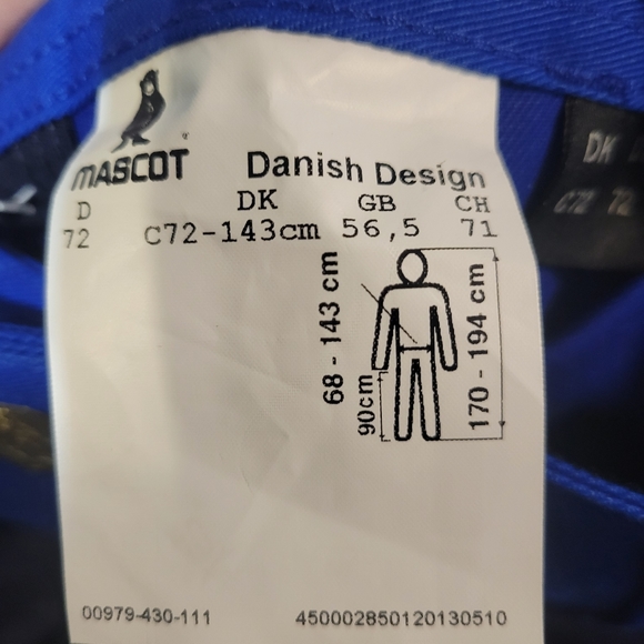 Mascot Workwear men's size 56.5x35-36" inseam work pants w/ area for kneepads - Picture 2 of 13